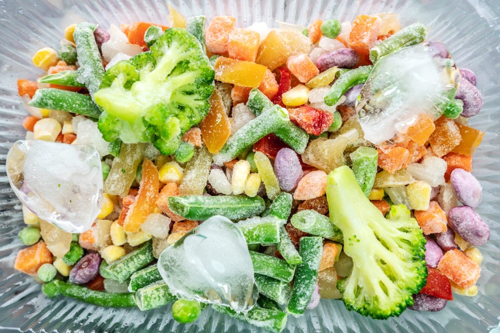 vegetais congelados