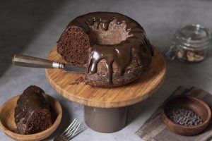 Bolo de Chocolate com Cacau 70%